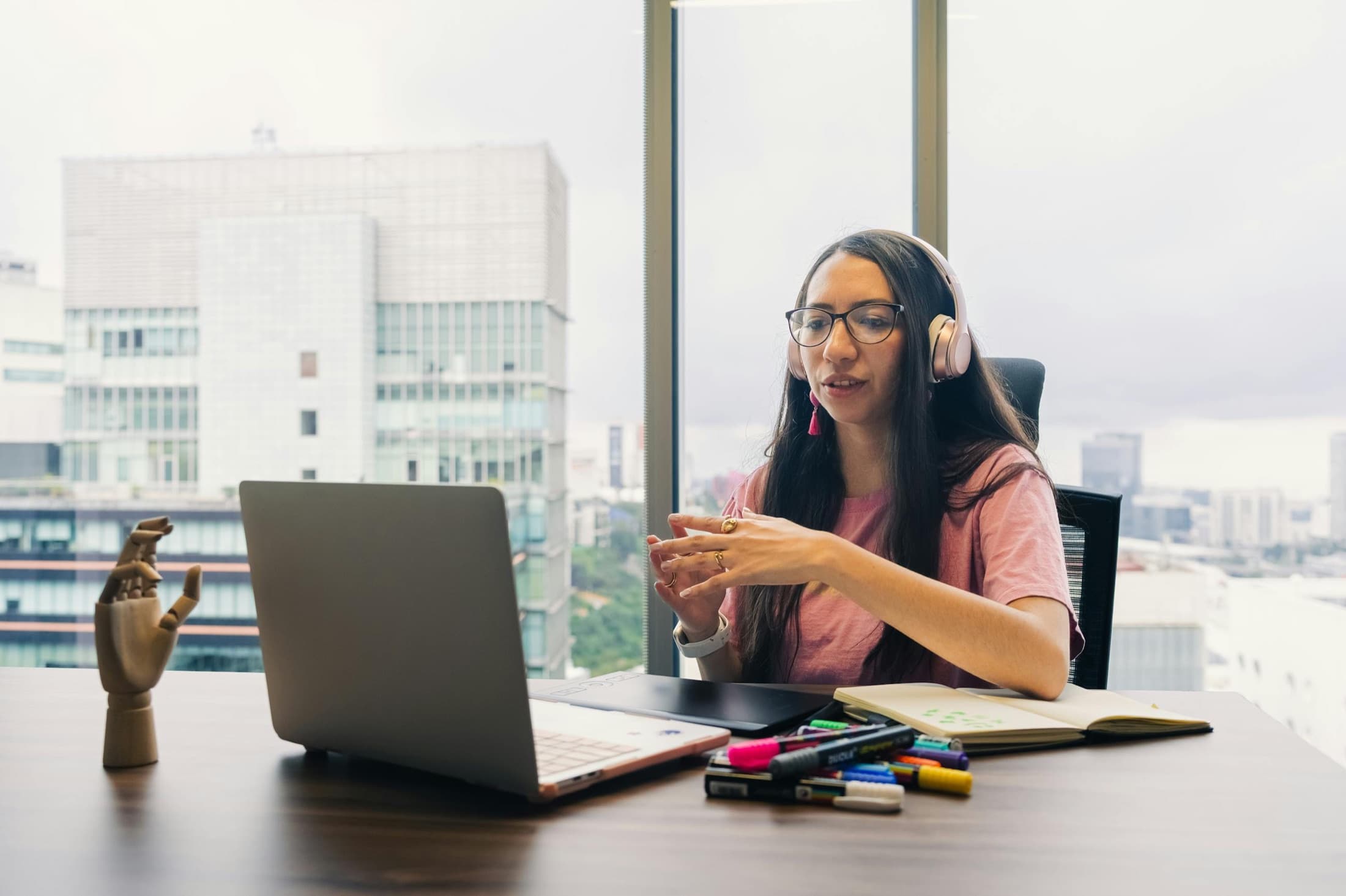 Voice-led interview practice in HireProxy
